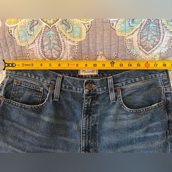 Women’s Madewell Retro Crop Bootcut Denim Jeans Size 32 Waist - Picture 8 of 10